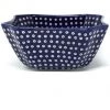 Janelle Imports Square Soup Bowl 16 Oz In Blue Elegance