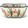 Janelle Imports Square Soup Bowl 16 Oz In Sunshine Meadow