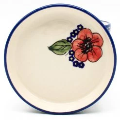 Janelle Imports Sm Flower Pot W/Plate In Endless Garden