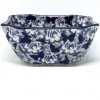 Janelle Imports Square Soup Bowl 16 Oz In Blue Butterfly