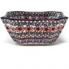 Janelle Imports Square Soup Bowl 16 Oz In Earth Tones