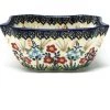 Janelle Imports Square Soup Bowl 16 Oz In Autumn Bouquet