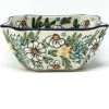 Janelle Imports Square Soup Bowl 16 Oz In Spectacular Daisy