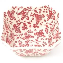Janelle Imports Square Soup Bowl 16 Oz In Antique Red