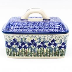 Janelle Imports Butter Box In Alpine Blue