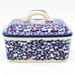 Janelle Imports Butter Box In Touch Of Red