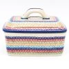 Janelle Imports Butter Box In Multi-Colored Flowers