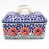 Janelle Imports Butter Box In Red Zinnia