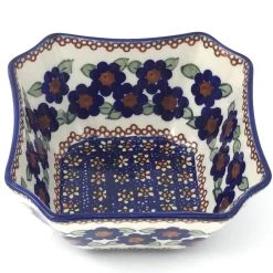 Janelle Imports Square Soup Bowl 16 Oz In Petunia