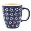 Janelle Imports Bistro Cup 10.5 Oz In Red Starfish