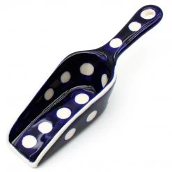 Janelle Imports Sugar Scoop In White Polka-Dot