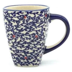 Janelle Imports Square Cup 12 Oz In Touch Of Red