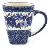 Janelle Imports Square Cup 12 Oz In Stunning Blue