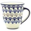 Janelle Imports Lg Bistro Cup 16 Oz In Seashells