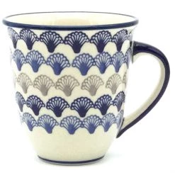 Janelle Imports Lg Bistro Cup 16 Oz In Seashells