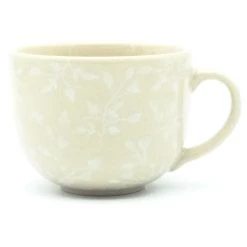 Janelle Imports Latte Cup 16 Oz In Simply White