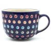 Janelle Imports Latte Cup 16 Oz In Multi-Colored Hearts