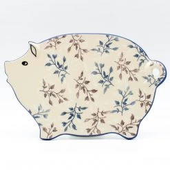 Janelle Imports Piggy Cutting Board In Simply Gray