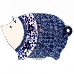Janelle Imports Piggy Cutting Board In Stunning Blue