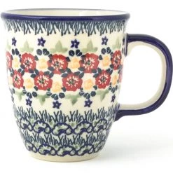 Janelle Imports Bistro Cup 10.5 Oz In Wild Roses