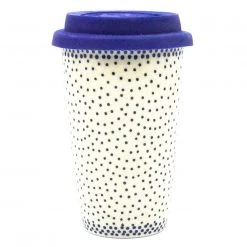 Janelle Imports Travel Cup 14 Oz In Simple Elegance