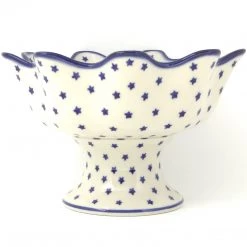 Janelle Imports Pedestal Berry Bowl In Winter