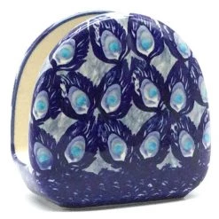 Janelle Imports Napkin Holder In Peacock Glory