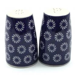 Janelle Imports Salt & Pepper Set In Pinwheel