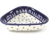 Janelle Imports Triangular Bowl 8" In Winter