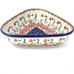 Janelle Imports Triangular Bowl 8" In Simply Beautiful