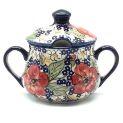 Janelle Imports Family Style Sugar Bowl 14 Oz In Endless Garden