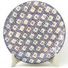 Janelle Imports Dinner Plate 10" In Modern Checkers