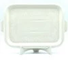 Janelle Imports Tray W/Handles In White On White