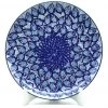 Janelle Imports Round Platter 12.5" In Peacock Glory