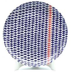 Janelle Imports Round Platter 12.5" In The Sixties