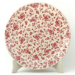 Janelle Imports Dinner Plate 10" In Antique Red