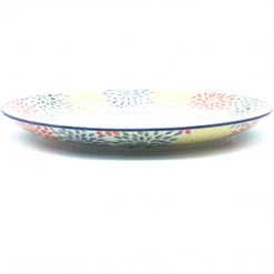 Janelle Imports Round Platter 12.5" In Pastel Burst