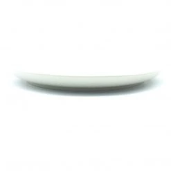 Janelle Imports Round Platter 12.5" In White On White