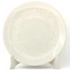 Janelle Imports Dinner Plate 10" In White On White 2 Janelle Imports Dinner Plate 10" In White On White
