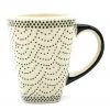 Janelle Imports Square Cup 12 Oz In Black Elegance
