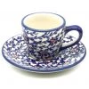 Janelle Imports Espresso Cup W/Saucer 2 Oz In Touch Of Red