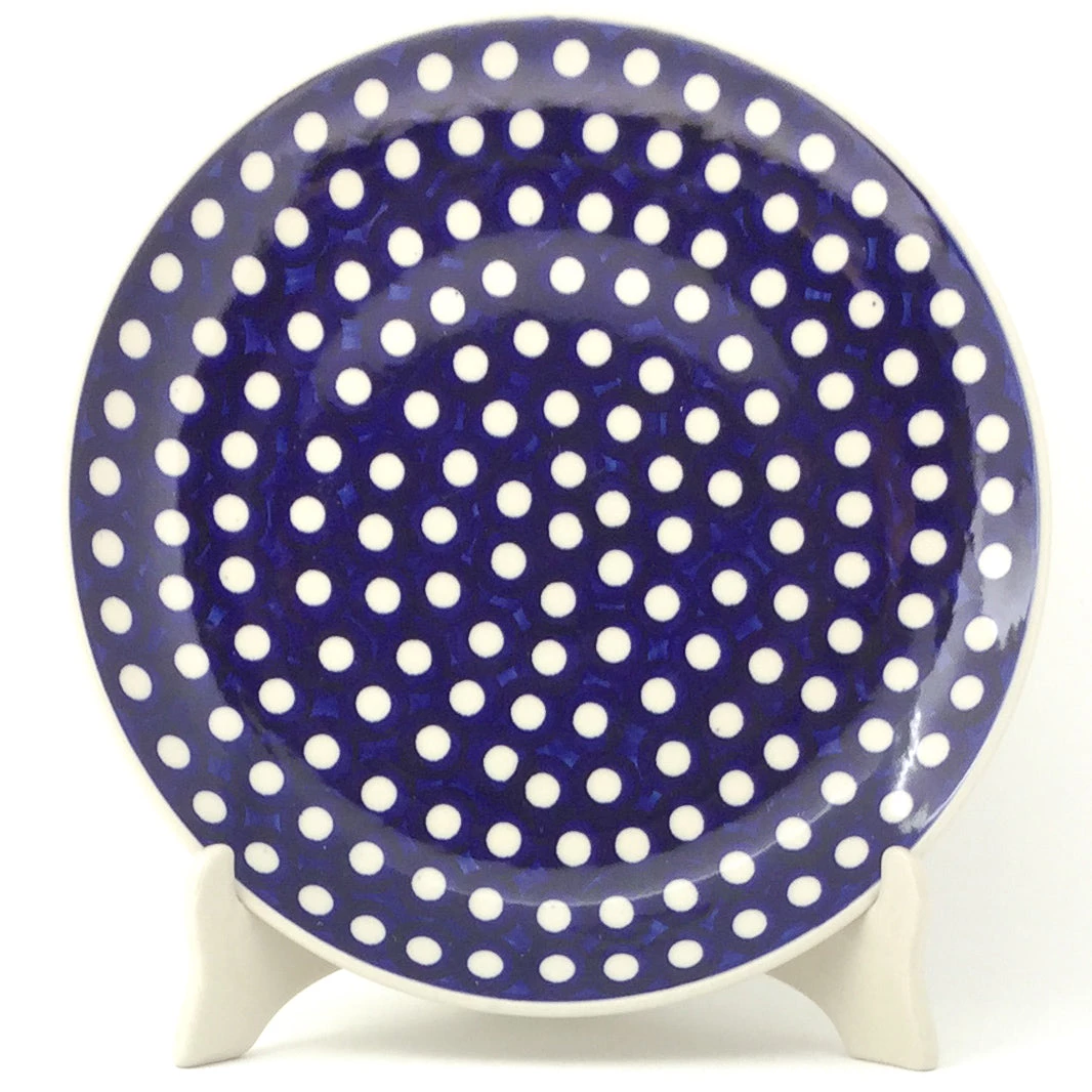 Janelle Imports Dinner Plate 10" In White Polka-Dot 3 Janelle Imports Dinner Plate 10" In White Polka-Dot