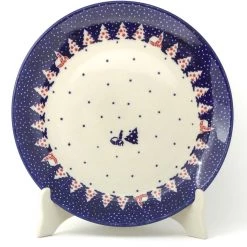 Janelle Imports Dinner Plate 10" In Winter Village