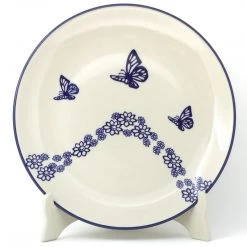 Janelle Imports Dinner Plate 10" In Butterfly