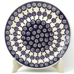 Janelle Imports Dinner Plate 10" In Peacock