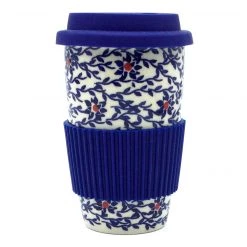 Janelle Imports Travel Cup 14 Oz In Touch Of Red