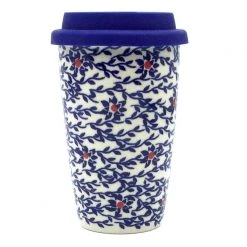 Janelle Imports Travel Cup 14 Oz In Touch Of Red