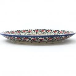 Janelle Imports Luncheon Plate In Red Poppies