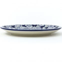 Janelle Imports Luncheon Plate In Blue Butterfly