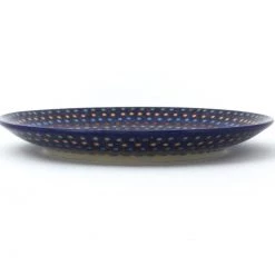 Janelle Imports Luncheon Plate In Multi-Colored Dots